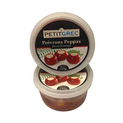 POIVRONS PEPAS FARCIS FROMAGE 150 GR X 8